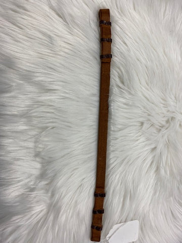 Custom Harness Leather Replacement Brow Band